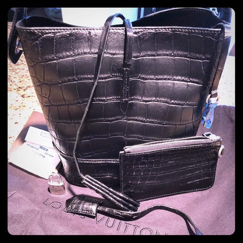 Louis Vuitton Crocodile Mini Satchel